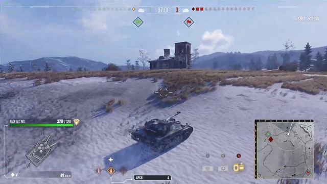 World of Tanks Console (6.0) AMX ELC BIS 3rd MOE Mastery Devastator Top gun High Caliber Defender смотреть онлайн