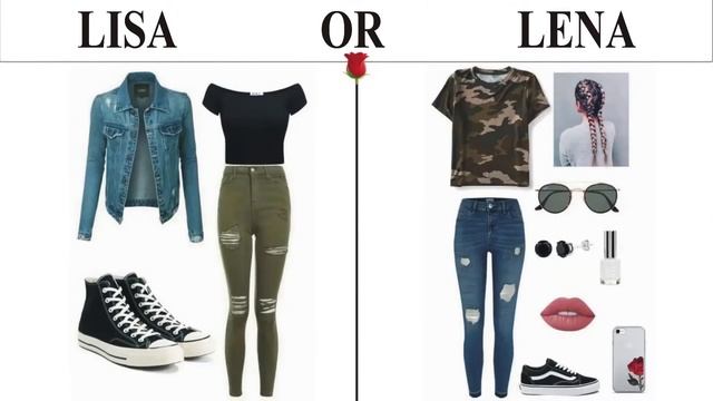 LISA OR LENA 🌹 Fashion Styles & Outfits Choices l Trending Roll смотреть онлайн