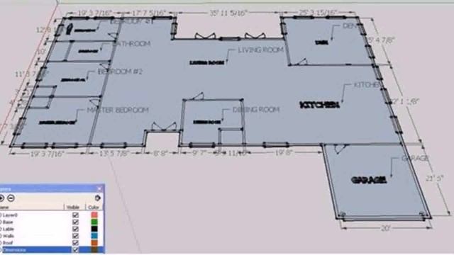 How To Render Floor Plan In Sketchup (see description) смотреть онлайн