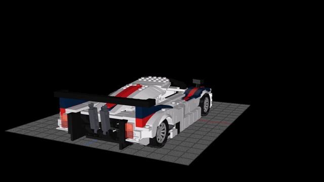 Lancia LC2 Lego смотреть онлайн
