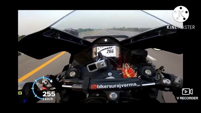 2022 Kawasaki ninja zx10r top speed / with GPS speedometer / @SurajVerma13 смотреть онлайн