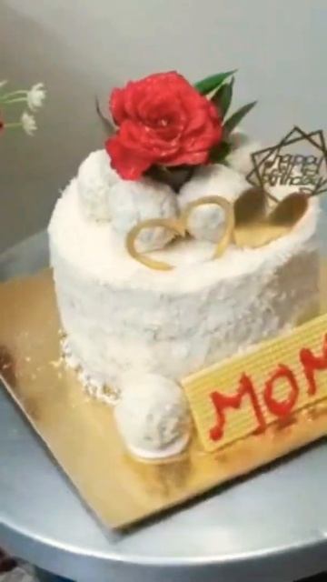 #shorts #youtubeshorts #new #trending / Raffaello Rocher Cake / Trending New Cake Design