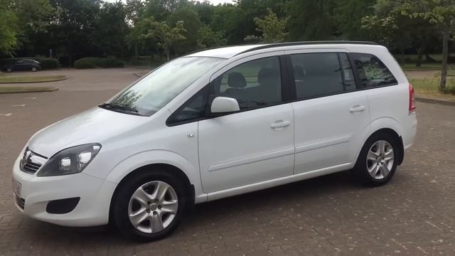 63 Reg Vauxhall Zafira 1.6 Exclusiv смотреть онлайн