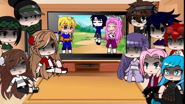 Реакция друзей Наруто на злого Наруто смотреть онлайн