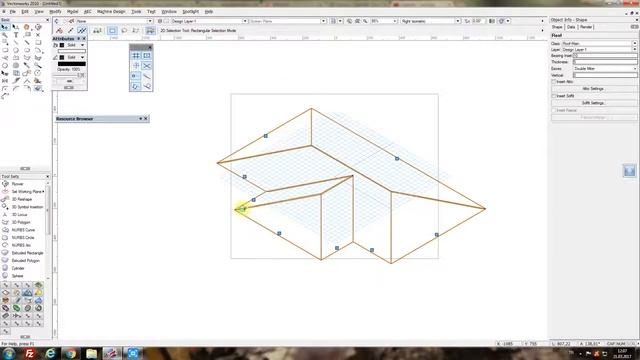 HOW TO MAKE A ROOF AND ROOF FRAMING WITH VECTORWORKS смотреть онлайн