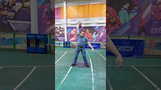 рывок гири 32 кг