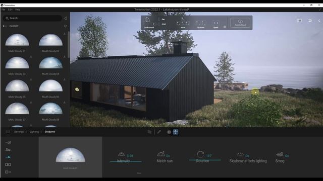 How To Use HDRI SKYDOMES In Twinmotion 2022!
