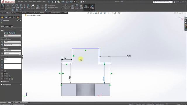 SolidWorks Tutorial for Student beginners Exercise 6 смотреть онлайн