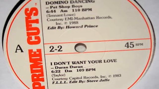 Pet Shop Boys Domino Dancing Prime Cuts смотреть онлайн
