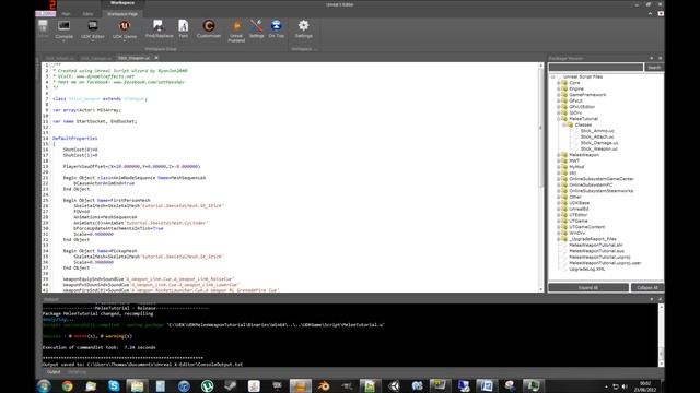 UDK Melee Weapon Tutorial смотреть онлайн