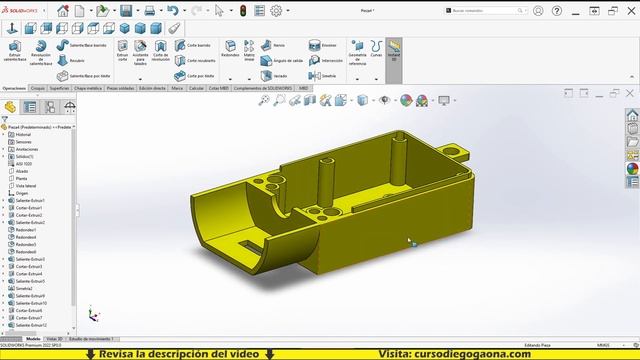 ¿Cómo mejorar los colores en Solidworks? смотреть онлайн
