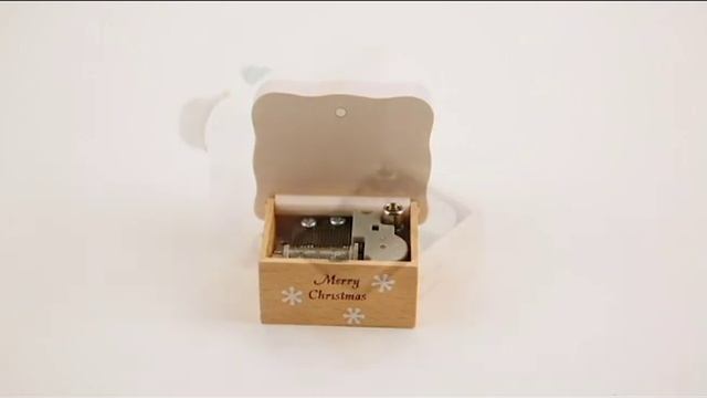 Sweet Snowman Mini Wooden Music Box смотреть онлайн