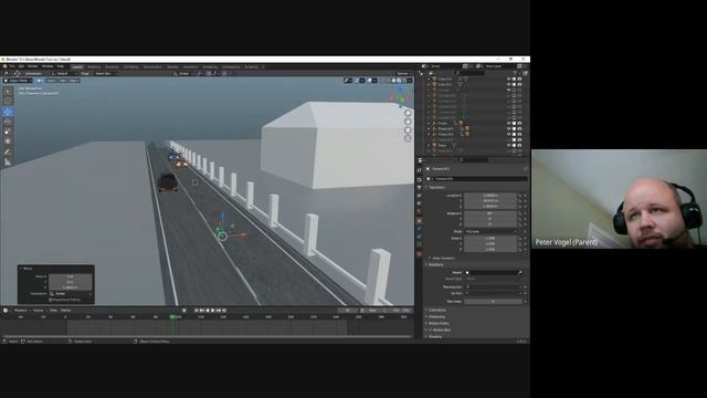 Blender Scene Car Development Jan 17