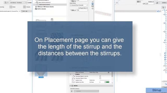 EPTAR REINFORCEMENT | How to create a Stirrup in Reinforcement смотреть онлайн