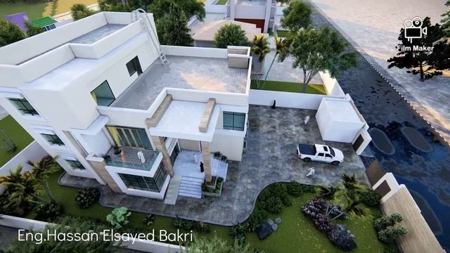 #my_design Villa design /ArchiCad/lumion смотреть онлайн