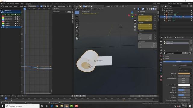 Blender Tutorial - How to Make and Animate Toilet Paper 3D (Corona Virus Toilet Paper Solution) смотреть онлайн