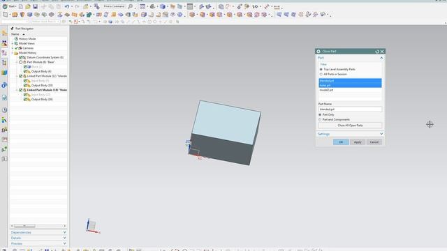 Part Modules Intro NX9 смотреть онлайн
