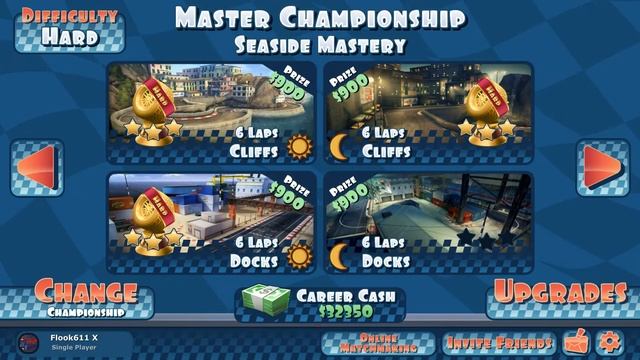 Mini Motor Racing X Career Gameplay Walkthrough All Gold+Hard Part 5:Classic Master Championship 1/ смотреть онлайн