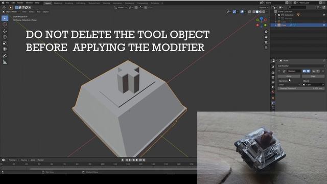 How to build a keyboard in Blender- part 2 смотреть онлайн
