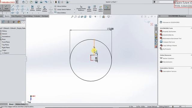 Arbor press full assembly ! handle component ! part 4 ! SolidWorks смотреть онлайн