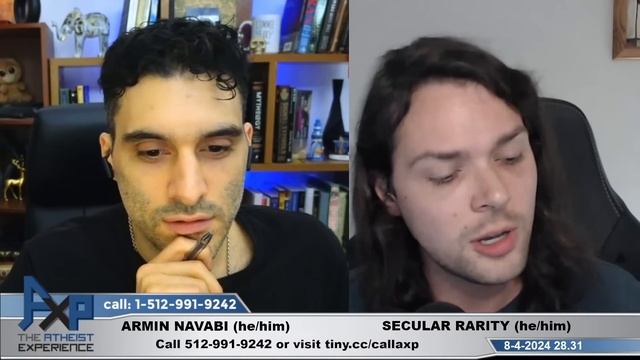 The Atheist Experience 28.31 with Secular Rarity and Armin Navabi смотреть онлайн