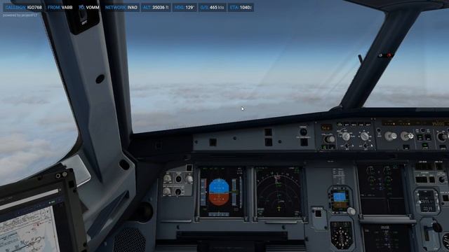 [X-Plane 11] FFA320 | Mumbai (VABB) ✈ Chennai (VOMM) | IndiGo  6E768 !
