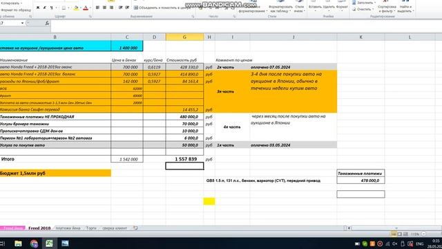 HONDA FREED PLUS CROSS бюджет 1,5млн