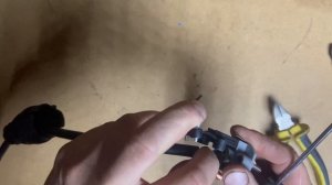 Замена вилки на кабеле, установка каучуковой вилки