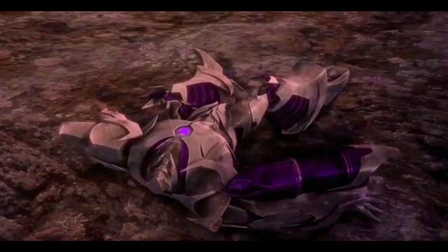 Оптимус Прайм против Мегатрона около вулкана смотреть онлайн