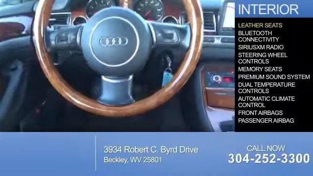 2005 Audi A8 10000B1 - Beckley WV смотреть онлайн