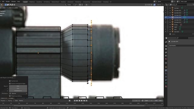 Blender M4A1 3DCG modeling tutorial for beginner - Part 3 смотреть онлайн