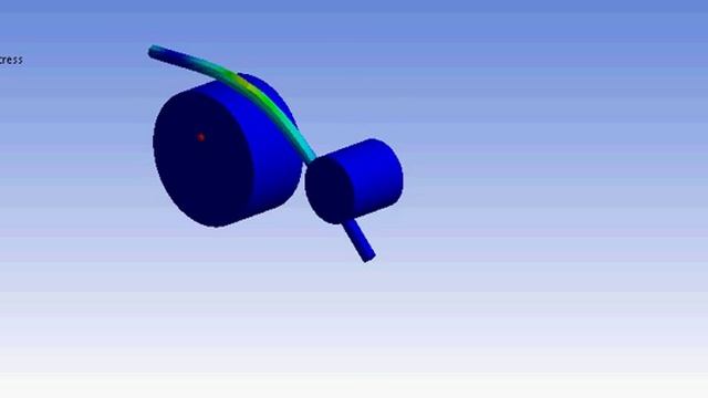 NTH - Ansys Explicit Dynamic One Point Bending смотреть онлайн