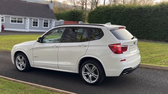 2013 BMW X3 M-Sport 20d X-Drive Auto смотреть онлайн