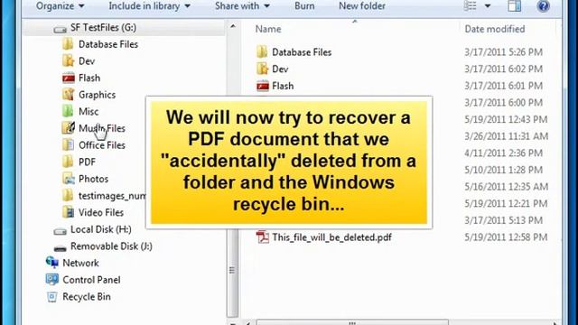 Undeleting files with File Scavenger смотреть онлайн