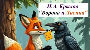 Аудиокнига-диафильм. И.А. Крылов. "Ворона и Лисица". Басня