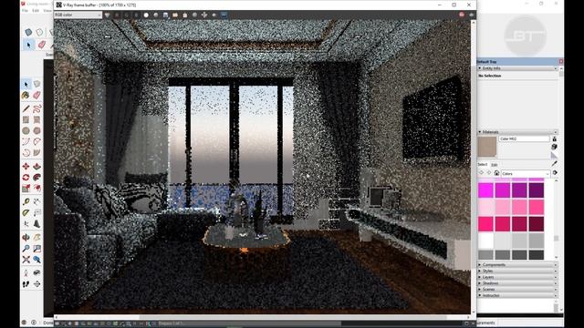 Interior Rendering Sketchup | Vray Next Interior #3 смотреть онлайн