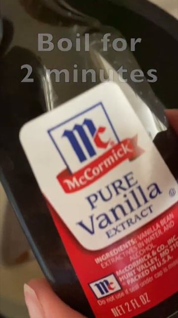 Easy And Delicious Snack Or Dessert Vanilla Ice Cream | Shorts