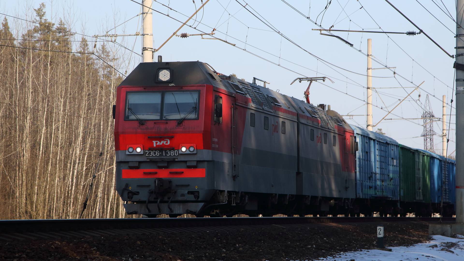 Поезда на Горьковском направлении Московской железной дороги. Февраль 2025 года смотреть онлайн