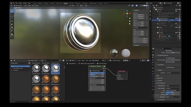 Brushed metal PBR textures смотреть онлайн