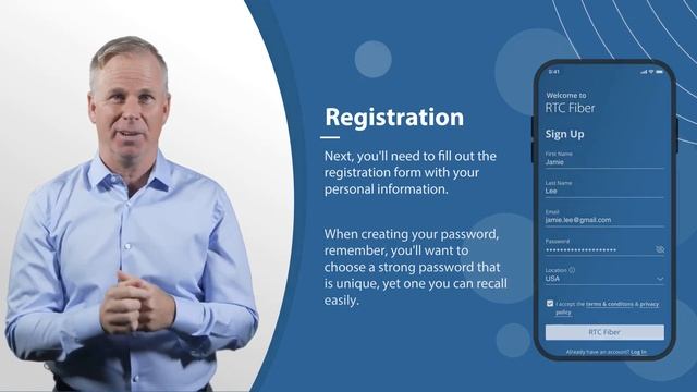 RTC Fiber App Set Up