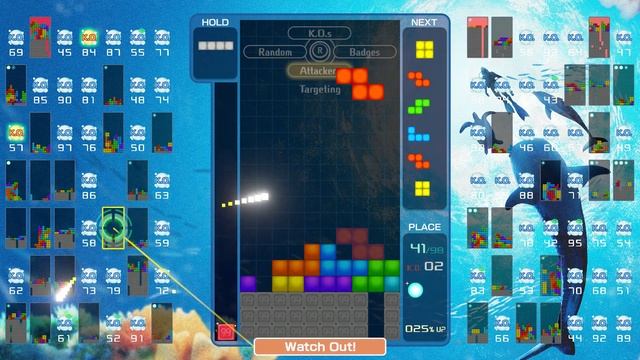 Обложка из Tetris 99 (Nintendo Switch) - Endless Ocean Luminous Theme Matches
