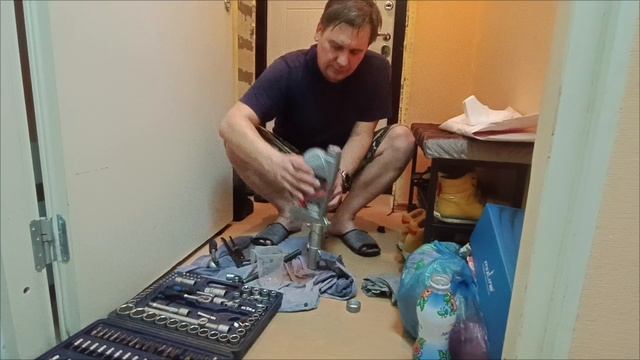 замена масла в перьях скутера Vento Jet, сборка часть 1
