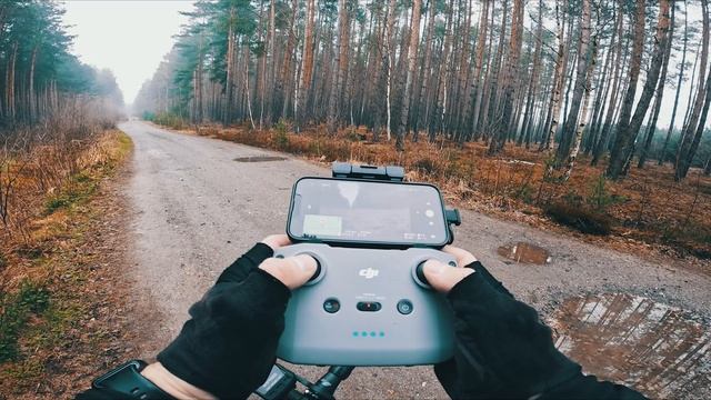 Jak nagrywać siebie dronem na rowerze? | DJI Mini 2 i zabawa trybami autonomicznymi смотреть онлайн