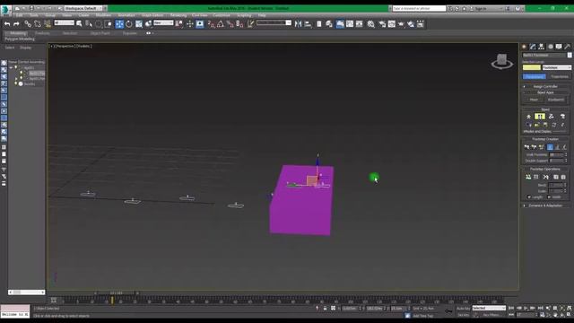 Biped Footsteps in 3ds Max смотреть онлайн