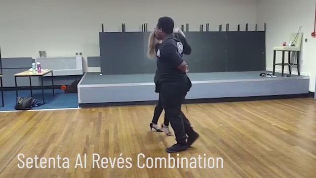 Setenta al reves combination - salsa cubana intermediate смотреть онлайн