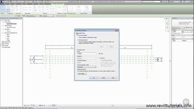 Creating Custom Structural Families in Revit #4 - Setting up Dimensional Parameters смотреть онлайн