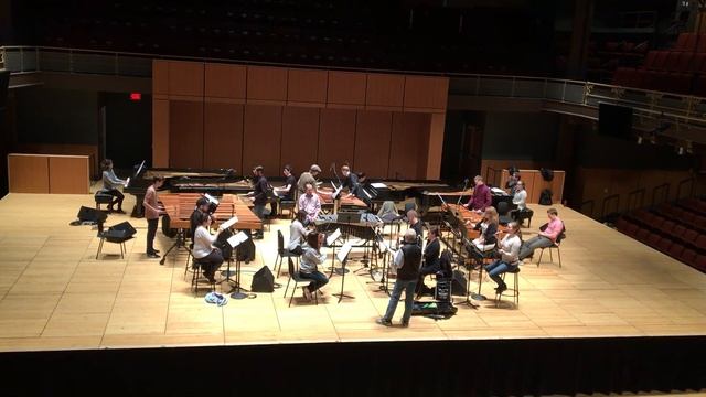 Excerpt From Rehearsal For Steve Reich's 