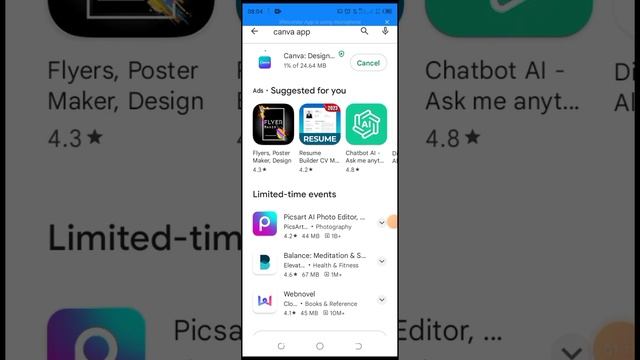 How To Download and install Canva on smart phone смотреть онлайн