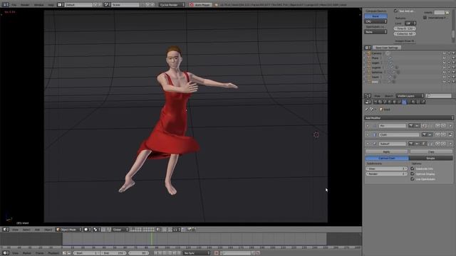 Blender - OpenSubdiv CPU Performance! смотреть онлайн
