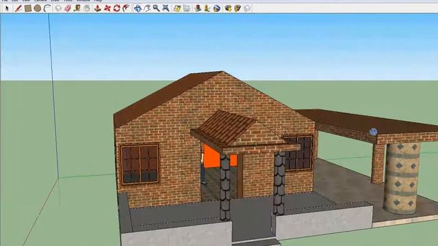 part 2 dimiourgia home me to Google SketchUp 8.avi смотреть онлайн